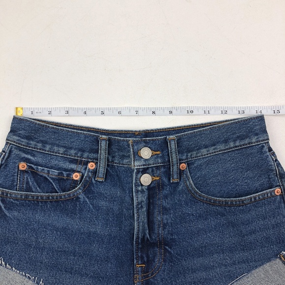 Lucky Brand Mid Rise Cut Off Jean Short - Picture 3 of 8